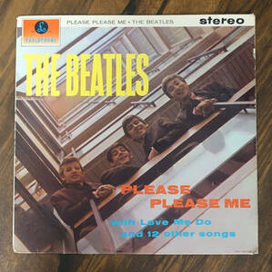 Sample盤! UK Original Parlophone PCS 3042 超レア! 2nd Stereo 33 1/3 Pleaes Please Me / The Beatles MAT: 1/1+1P/1G