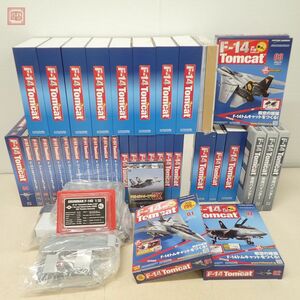 未開封 アシェット 1/32 週刊 F-14 トムキャットをつくる 第1〜101号セット 専用バインダー＋特典付 ダイキャスト F14 Tomcat 軍用機【BA