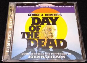 死霊のえじき　サントラ★2×CD　ジョン・ハリソン Day Of The Dead Soundtrack John Harrison ジョージ・A・ロメロ　3000枚限定 拡張版