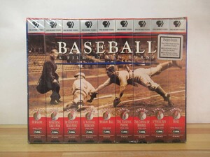 A28●Baseball a Film By Ken Burns VHS Vintage Collectible 9 9本セット 未開封 ケン・バーンズ ベースボール 野球 230208