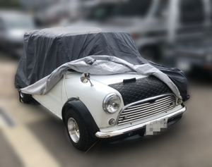 ローバーミニ・旧ミニ・MINIに！高品質多層構造ボディカバー！裏起毛・高撥水・良通気のプレミアムカーカバー！装着簡単な車カバー