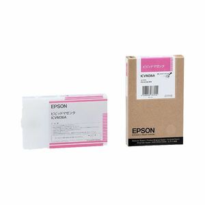 【新品】（まとめ） エプソン EPSON PX-P／K3インクカートリッジ ビビッドマゼンタ 110ml ICVM36A 1個 【×6セット】