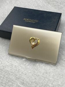 ミキモト　MIKIMOTO 名刺入れ 人気　ケース