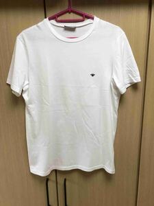 正規 18SS Dior Homme ディオールオム BEE 蜂 刺繍 クルーネック Tシャツ カットソー XS