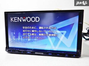 保証付 KENWOOD ケンウッド メモリーナビ MDV-L503W 地図データ 2015年 地デジ内蔵 DVD再生 CD再生 カーナビ 棚D1