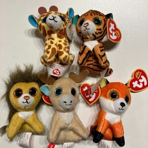 マクドナルド ハッピーセット Ty５つセット TEENIE BEANIE BOO’s 自宅保管品 マックトイ TOMY 2021