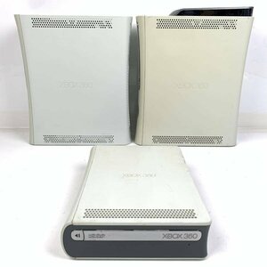 Microsoft マイクロソフト Xbox360 ゲーム機本体 2台 + Xbox360 HD/DVDプレーヤー まとめ売りセット＊ジャンク品【GH】