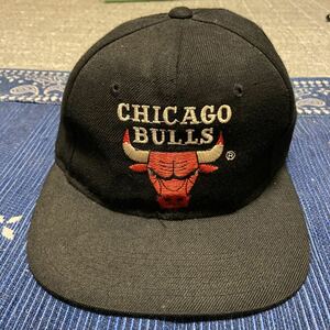 韓国製 90s CHICAGO BULLS キャップ ブルズ jordan ジョーダン NBA