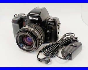 【即決】Nikon F801＋AF NIKKOR 35-70mm f3.3-4.5レンズ、リモートコード Nikon MC-12Aセット　現状品