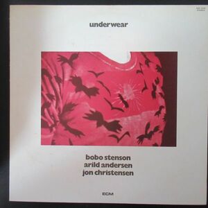 JAZZ LP/国内盤/ライナー付き美盤/ECM/Bobo Stenson / Arild Andersen / Jon Christensen - Underwear/A-10273