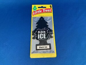 Little trees air freshener リトルツリー　エアーフレッシュナー Black ice ブラックアイス