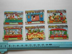 ディズニー　切手ST.VINCENT ミッキークリスマストレイン1988Walt Disney collection ミッキーマウス