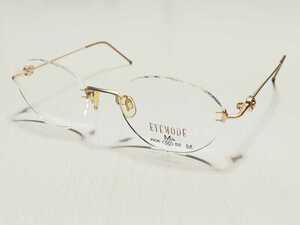 新品　EYEMODE アイモード　HOYA ホヤ　日本製　メガネ　眼鏡　高級感　オシャレ　上品　ツーポイント　ゴールド