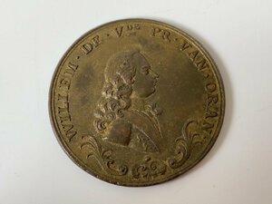 a063 アムステルダム カレンダーメダル 1767年 オラニエ公ウィレム5世 オランダ【白蓮】05