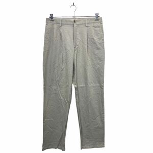 DOCKERS チノパンツ W34 ドッカーズ リラックスフィット タック入り ホワイト 古着卸 アメリカ仕入 2311-623