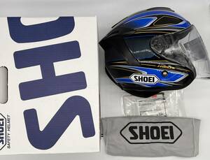 SHOEI ショウエイ J-FORCE IV BRILLER ジェイ-フォース フォー ブリエ J-FORCE4 BLUE/BLACK ジェットヘルメット XLサイズ