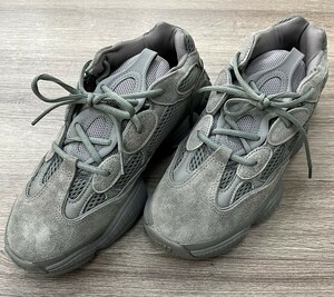 【DK 23564】1円～ adidas/アディダス ORIGINALS YEEZY 500 イージー GRANIT GW6373 サイズ 28cm スニーカー メンズ 中古 現状品