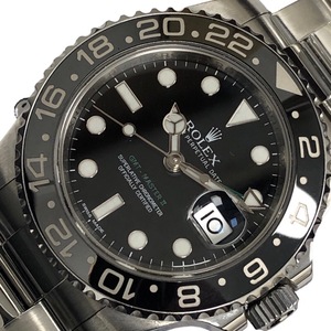 ロレックス ROLEX GMTマスター2 116710LN ブラック SS 腕時計 メンズ 中古