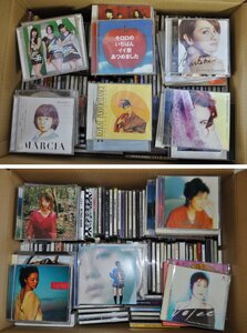 [W4024] CDまとめて大量セット 女性邦楽(1) 250枚以上 中古ジャンク 中島みゆき ZARD 平原綾香 森高千里 宇多田ヒカル 水樹奈々 松たか子他