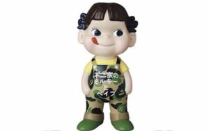 ペコちゃん 人形 ソフビ グリーン ベイプ FUJIYA BAPE X FUJIYA CAMO PEKO SOFUBI GREEN メディコムトイ 不二家ペコちゃん