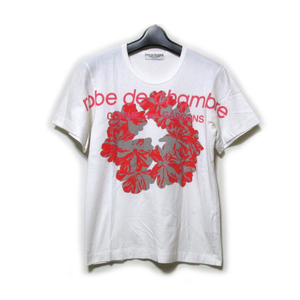 robe de chambre COMME des GARCONS ローブドシャンブル コムデギャルソン 1999 ハイビスカスロゴTシャツ 131420 