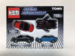 トミカ　未開封あこがれのスポーツカーコレクション 4台セット ロードスター rx-8 フェアレディz スカイライン　tomica tomy