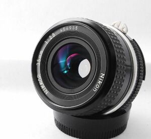 【中古美品レンズ】 ニコン Nikon Ai Nikkor 35mm f/2.8 #Y244955