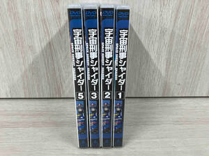 【ジャンク】 【４巻欠品】DVD 【※※※】[全5巻セット]宇宙刑事シャイダー Vol.1~5