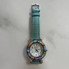 ベネチアングラス　腕時計　ミルフィオリ