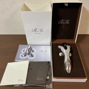 【美品】MTG ReFa 4 CARAT リファ フォーカラット RF-FC1932B 美顔ローラー フェイスケア 美顔器