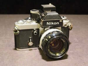 L184【ジャンク品】Nikon F2 フィルムカメラ マニュアルフォーカス レンズセット NIKKOR-S.C Auto 1:1.4 f=50mm ニコン