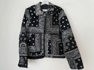 【新品未使用・送料無料】MIYAGI HIDETAKAバンダナD jacket ミヤギヒデタカ