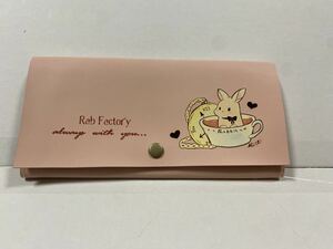 ラブファクトリー　うさぎ　レザー　革　かわいい　グッズ　ミニ財布　収納　ポーチ