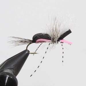 アンプカ ヒッピーストンパー ピンク 6本セット #10 UMPQUA FLY FISHING 針 釣 ドライ フライ テレストリアル アント ビートル 毛針 新品