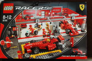☆★LEGO RACERS 8144 Ferrari 248 F1 Teams　レゴレーサーズ 8144 フェラーリ 248 F1 チーム(未組立)