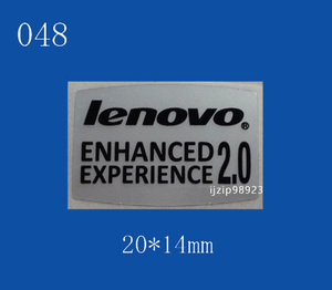 即決048【 lenovo 2.0 】（大）エンブレムシール追加同梱発送OK■ 条件付き送料無料 未使用