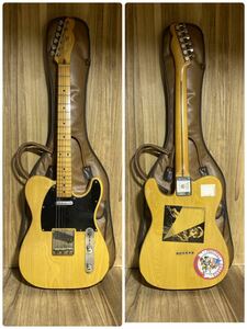 Fender エレキギター TELECASTER フェンダー A010053 Made in Japan ケース付き