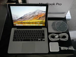 Apple　MacBook Pro (13-inch, Early 2011) (Core i5 2.3GHz/4GB/320GB/SD/BT/AM/13.3inch/macOS High Sierra 10.13.6)　動作確認済