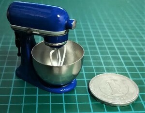 ミニチュア★ミキサー★ブレンダー★青★ブルー★キッチンツール★調理器具★リカちゃんなどに♪色違い６色あります★ドールハウスに★