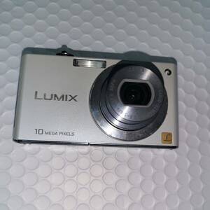 未使用に近いパナソニック デジタルカメラ LUMIX (ルミックス) FX35 プレシャスシルバー DMC-FX35-S
