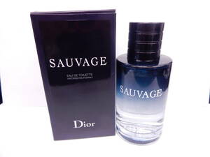 ブランド祭 香水祭 Dior ディオール ソヴァージュ オードトワレ 香水 100ml メンズ SAUVAGE 使用品 残量多 自宅保管品