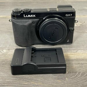 X501 Panasonic LUMIX DMC-GX7 ボディ 通電のみ確認 ジャンク品扱い