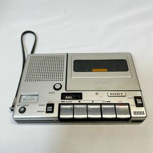 SONY ソニー TC-1100 カセットレコーダー CASSETTE-CORDER 昭和レトロ カセットテープレコーダー 日本製　通電OK 現状、ジャンク品