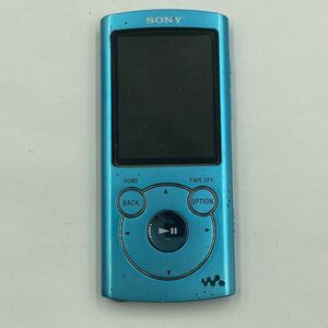 E176-SK1-658 ★ SONY ソニー デジタルメディアプレイヤー NW-S764 ウォークマン ブルー MP3プレイヤー イヤホン端子あり ①