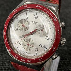 △【売り切り】swatch スウォッチIRONY クロノグラフ クォーツ 腕時計 AG2004 