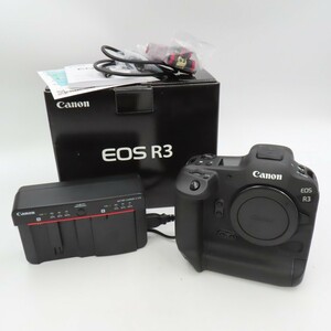 1円〜 Canon キヤノン EOS R3 ミラーレス一眼カメラ ボディのみ 箱付 通電のみ確認済 現状品 y194-2573695【Y商品】