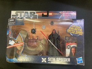 STARWARS スターウォーズ フィギュア SITH SPEEDER WITH DARTH MAUL 3.75インチ HASBRO　BATTLE GAME ダースモール