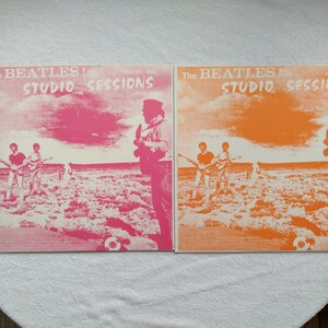 beatles ビートルズ studio sessions volume 1,2 analog record vinly レコード アナログ LP
