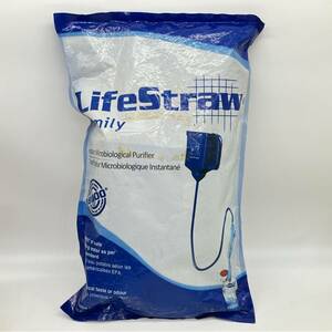 未使用♪ LifeStraw Family ライフストローファミリー 非常用浄水フィルター 浄水器