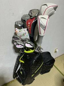 レディース豪華XXIO女性用ゴルフセット+adidasキャディバック+オマケ